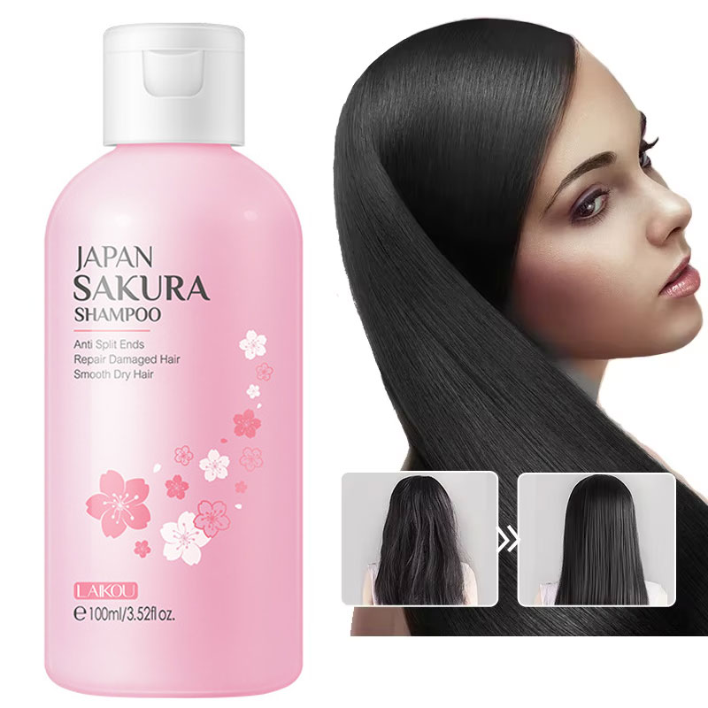 Hair Care Vitamin - LAIKOU Japón Sakura champú reparación cabello