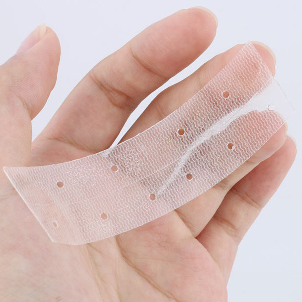 Hair Extension Tape In - 36/72 Uds cinta negra de doble