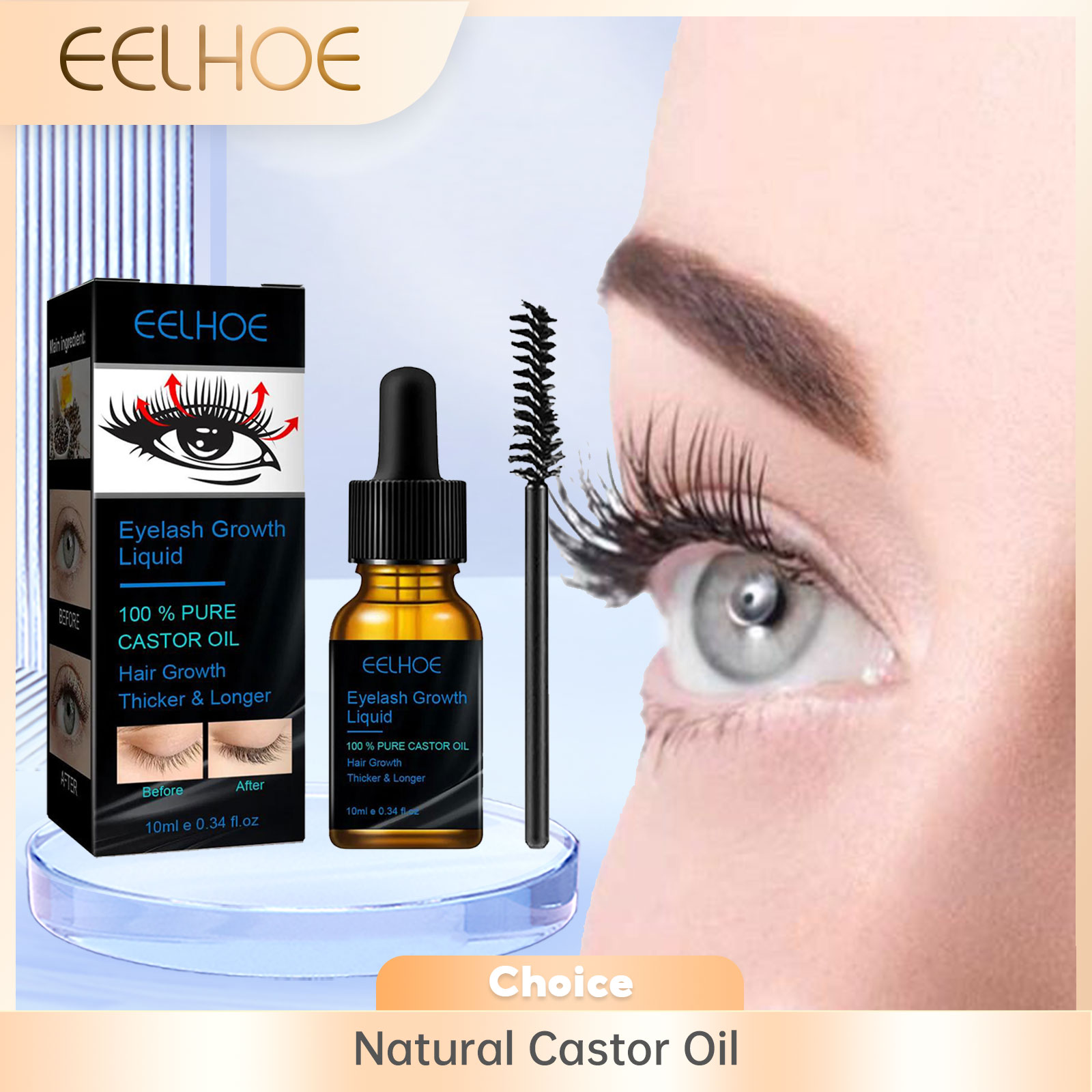 Hair Care Tonic - Suero de Aceite de Ricino para