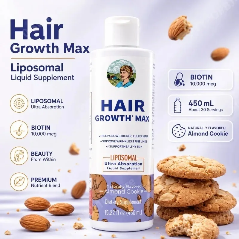 Hair Care Vitamin - MAX Liposomal para el Crecimiento del
