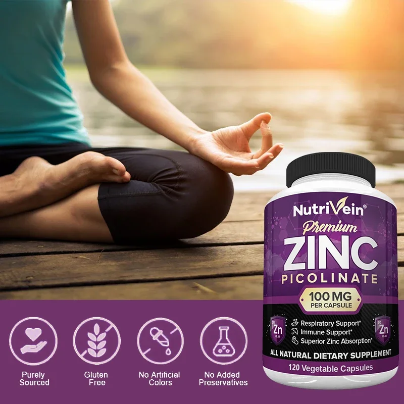 Picolinato de zinc premium 100 - Hair Care Vitamin reseña y precio