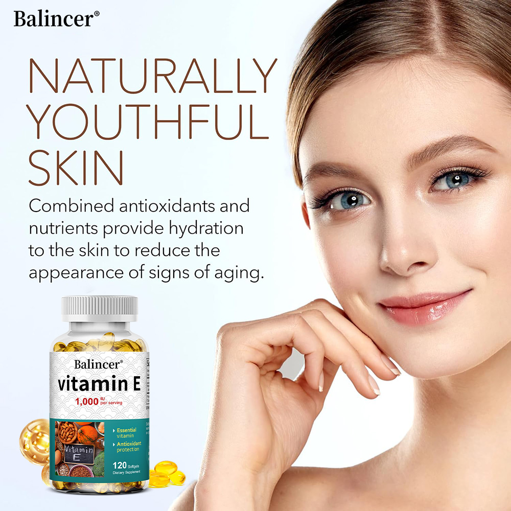 Cápsulas de Vitamina E Natural - Hair Care Vitamin reseña y precio