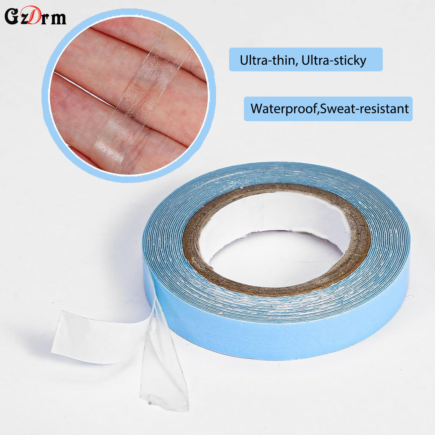 Cinta Adhesiva Azul de Doble C - Hair Extension Tape In reseña y precio