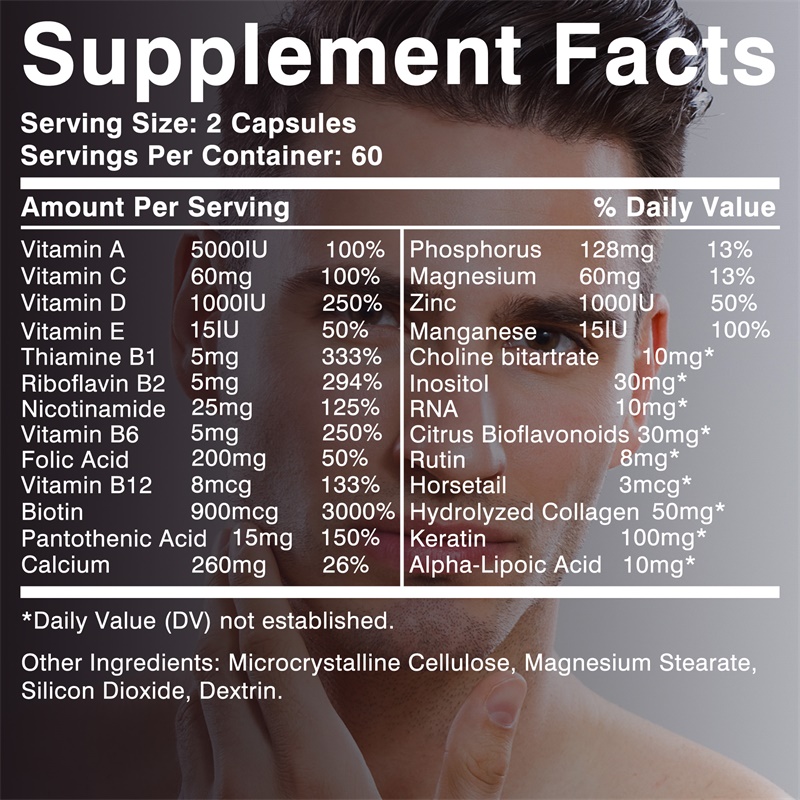 Suplemento para el crecimiento - Hair Care Vitamin reseña y precio