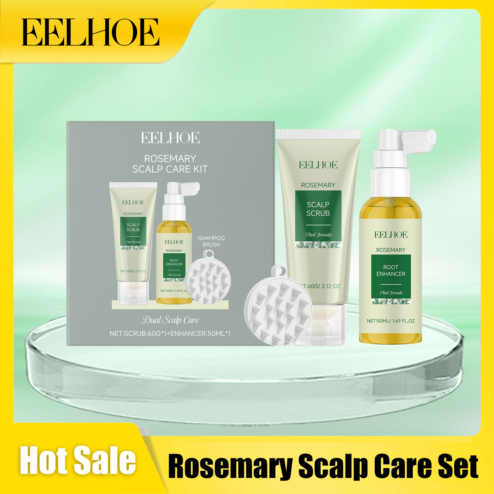Set de Cuidado del Cuero Cabel - Hair Care Essential Oil reseña y precio