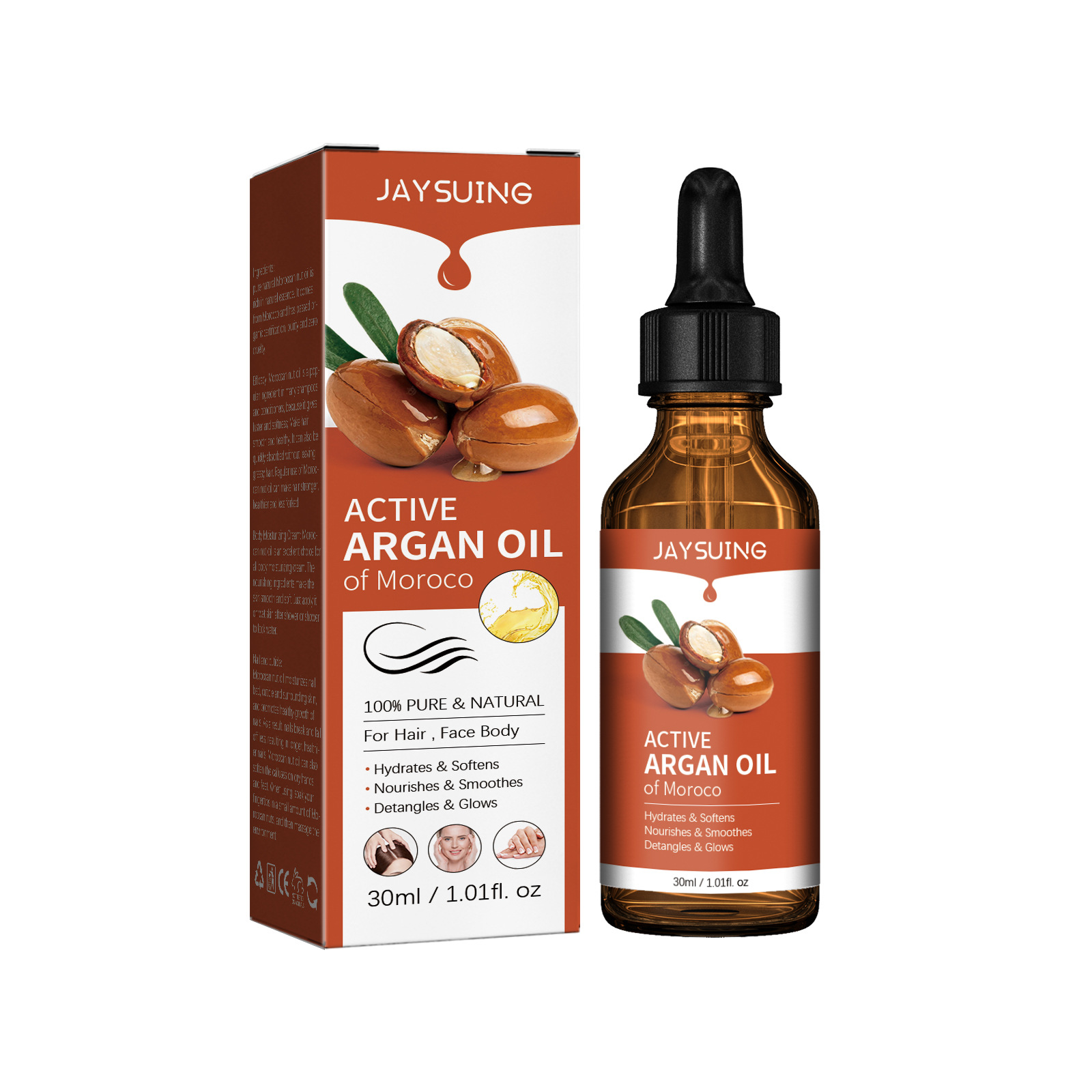 Aceite de argán para el tratam - Hair Care Essential Oil reseña y precio