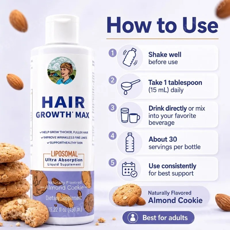 MAX Liposomal para el Crecimie - Hair Care Vitamin reseña y precio